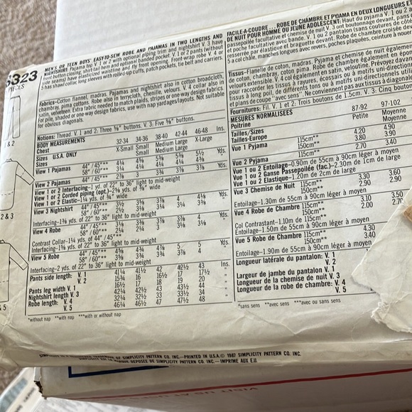 Men’s simplicity pattern - Picture 2 of 2